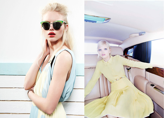 Sweet Spring by Louis Vuitton SS2012 campaign - I Love Green