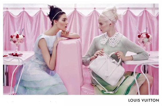 Sweet Spring by Louis Vuitton SS2012 campaign - I Love Green