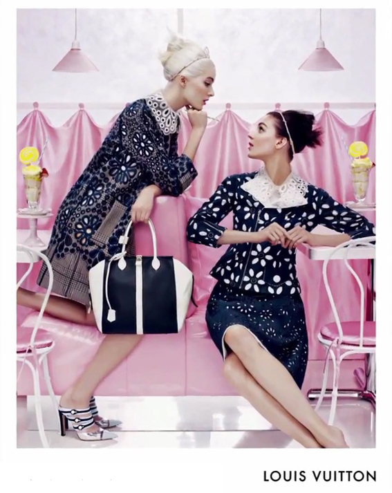 Louis Vuitton — Promo site for spring-summer campaign on Behance