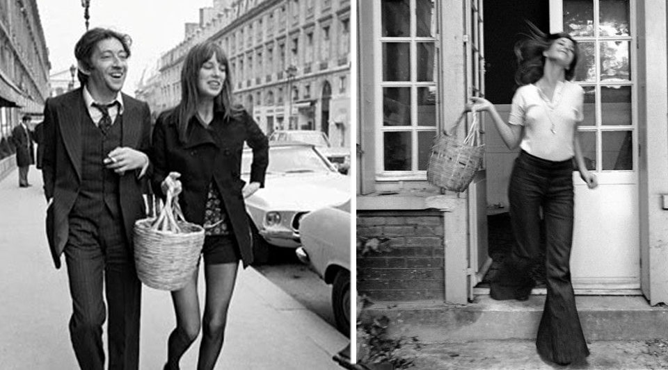 Zara basket bags. Jane Birkin is among the low cost multi-brand's style  icons