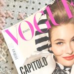 Capitolo primo Vogue Italia, emanuele farneti per vogue, prio numero di vogue